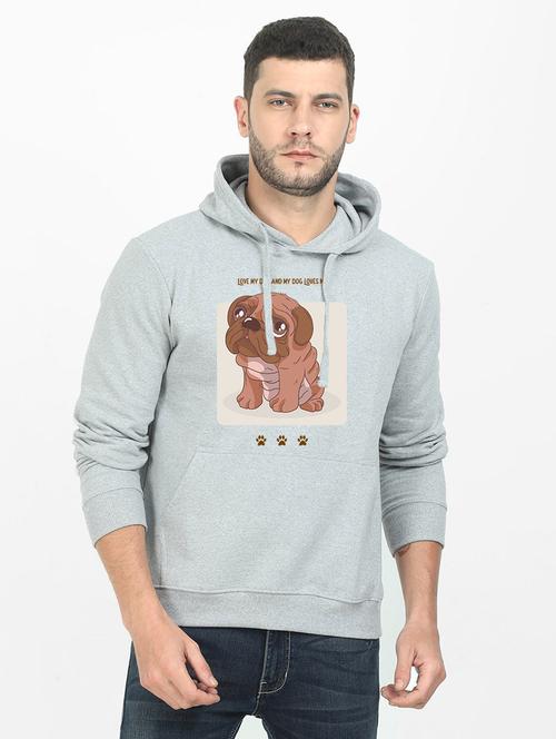 grey printed sweatshirt - 17974086 - Very Small Image - 1