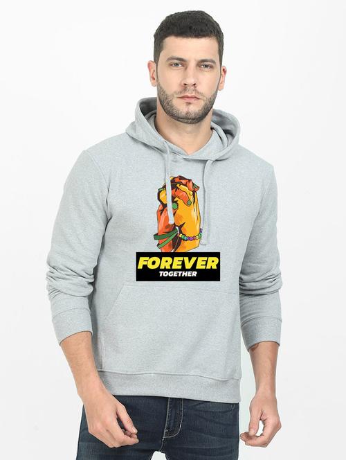 grey printed sweatshirt - 17974092 - Very Small Image - 1