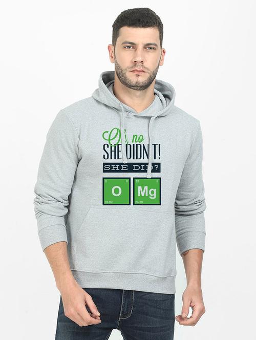 grey printed sweatshirt - 17974293 - Very Small Image - 1