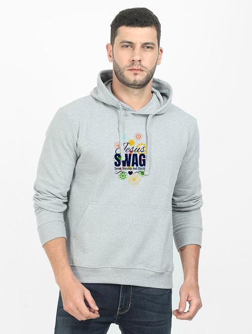 grey printed sweatshirt - 17974340 - Very Small Image - 1