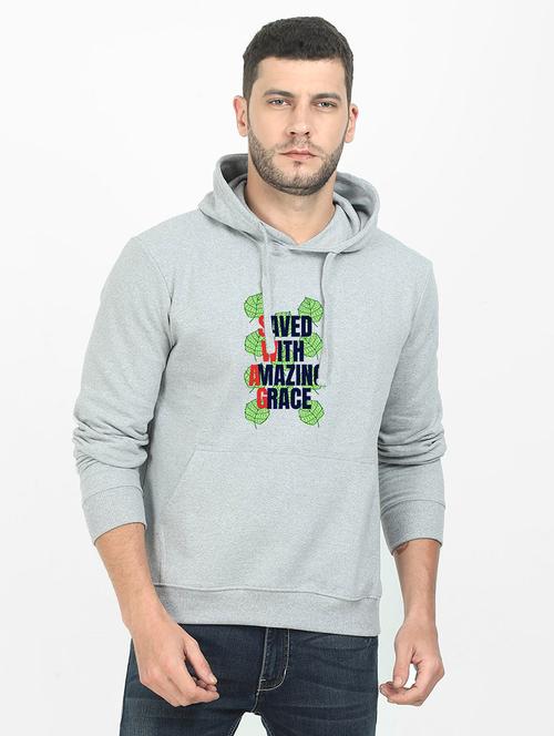 grey printed sweatshirt - 17974350 - Very Small Image - 1