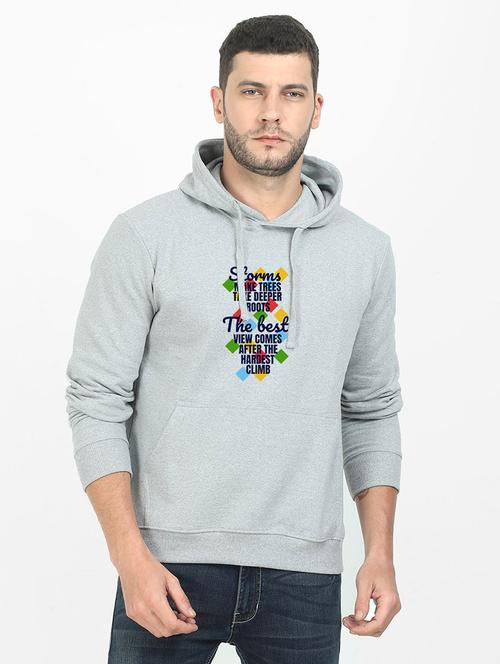 grey printed sweatshirt - 17974353 - Very Small Image - 1