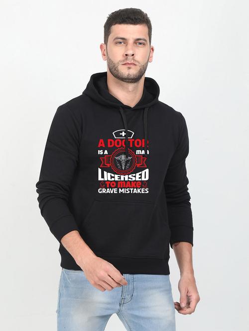 black printed sweatshirt - 17974811 - Very Small Image - 1