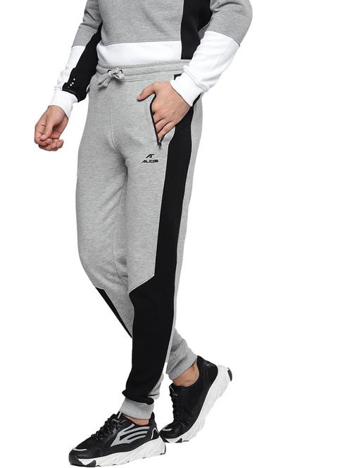grey side taped joggers track pant - 17975768 - Very Small Image - 1