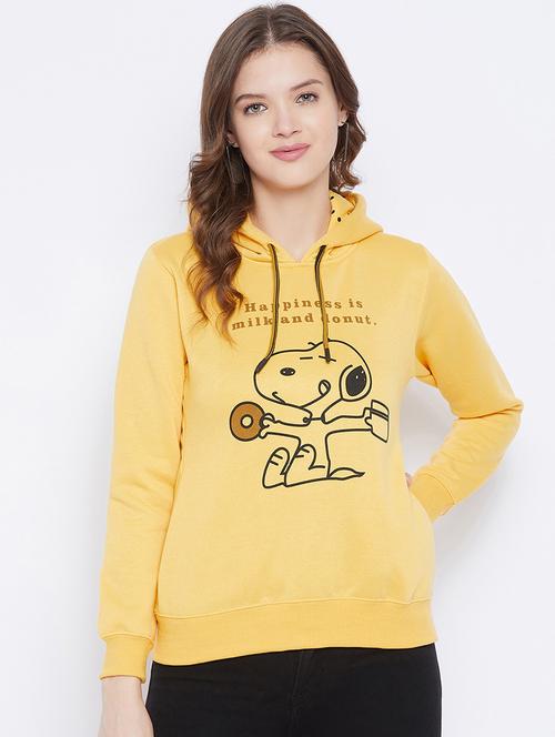 hooded neck printed sweatshirt - 17976138 - Very Small Image - 1