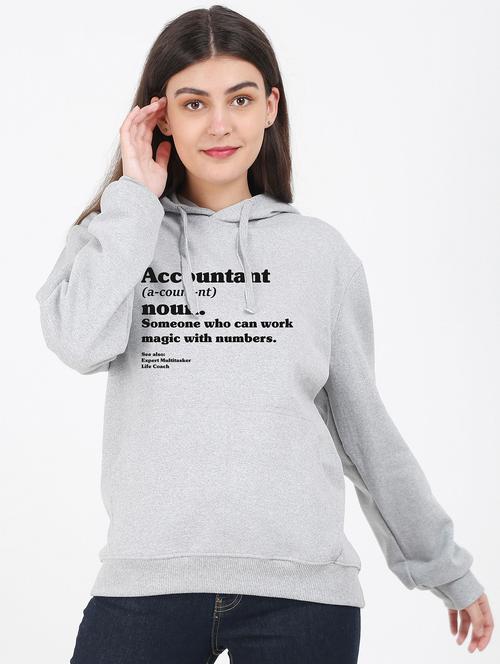 hooded neck graphic sweatshirt - 17976989 - Very Small Image - 1