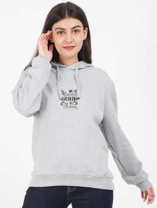 hooded neck graphic sweatshirt - 17977016 - Very Small Image - 1