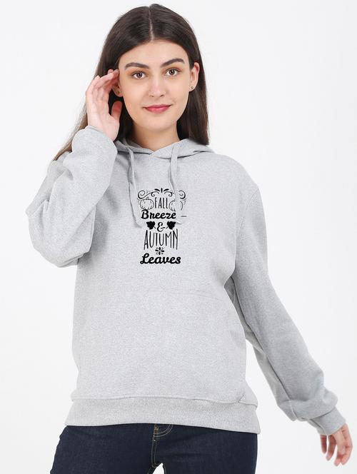 hooded neck graphic sweatshirt - 17977032 - Very Small Image - 1