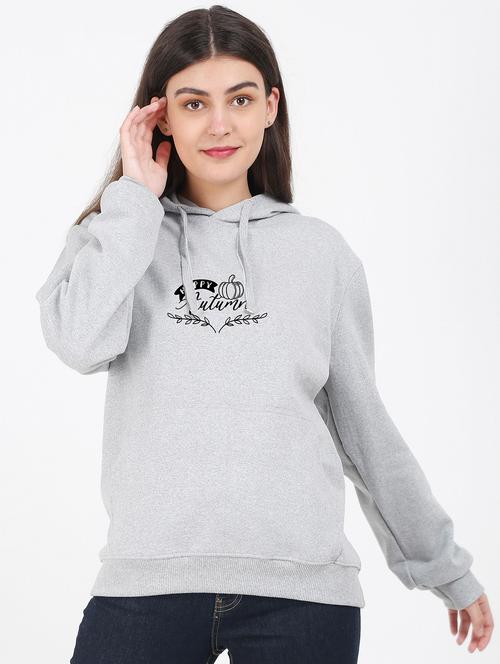 hooded neck graphic sweatshirt - 17977069 - Very Small Image - 1