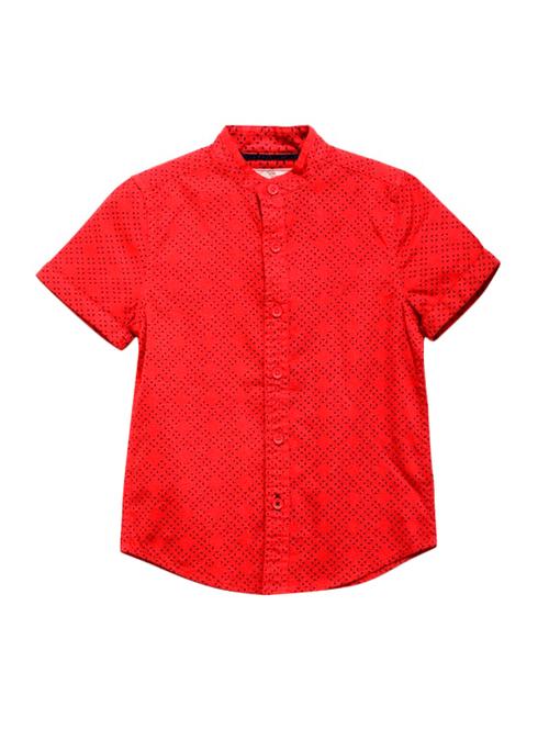 red printed shirt - 17978095 - Very Small Image - 1