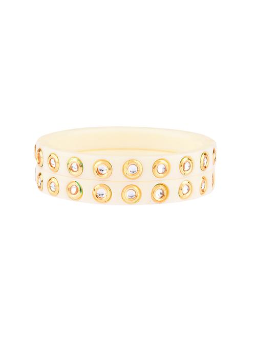 crystal studded acrylic bangles set (4 pc) - 17980779 - Very Small Image - 1