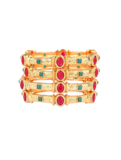 traditional antique bangle set (set of 4) - 17980811 - Very Small Image - 1