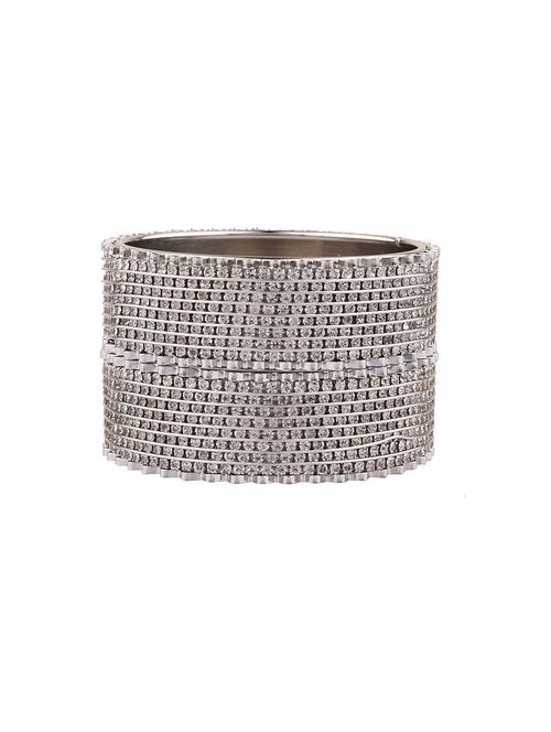 silver metal bangle - 17980834 - Very Small Image - 1