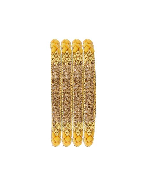 yellow metal bangle - 17980957 - Very Small Image - 1