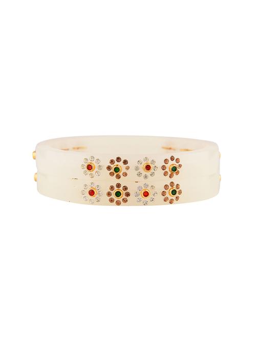 white metal bangle - 17981268 - Very Small Image - 1