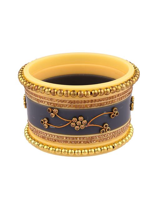 blue metal bangle - 17981340 - Very Small Image - 1