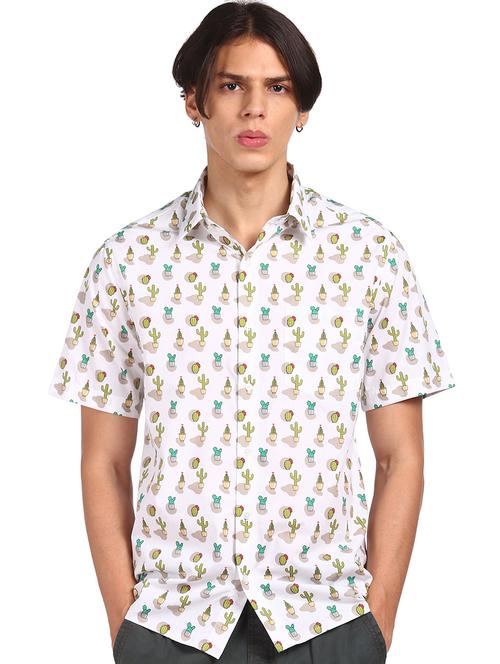 mens quirky casual shirt - 17981958 - Very Small Image - 1