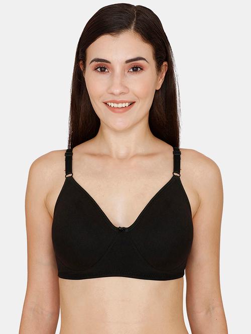 black solid t-shirt bra - 17982256 - Very Small Image - 1