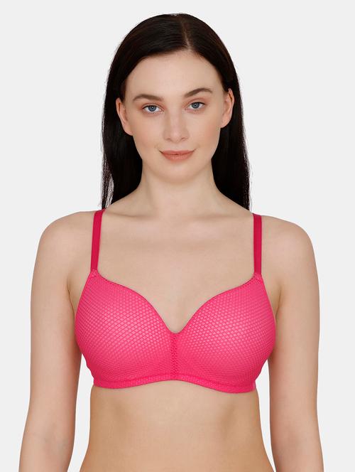 pink solid t-shirt bra - 17982275 - Very Small Image - 1