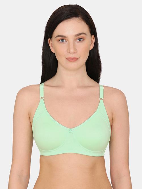 green solid t-shirt bra - 17982291 - Very Small Image - 1