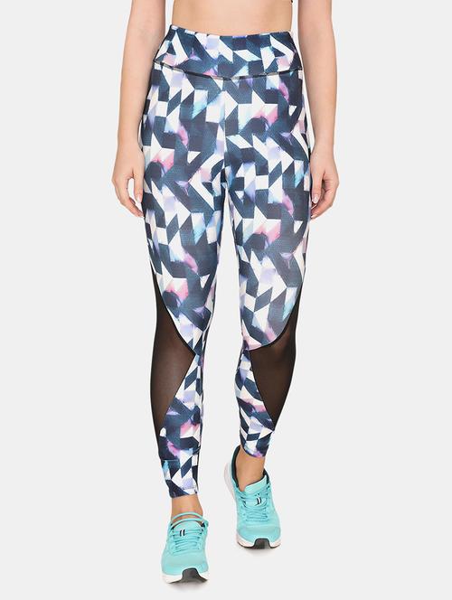 blue printed legging - 17982314 - Very Small Image - 1