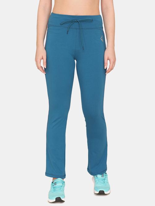 blue solid track pant - 17982318 - Very Small Image - 1