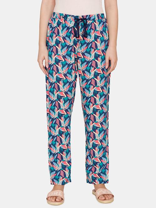 drawstring waist printed pajama - 17982361 - Very Small Image - 1