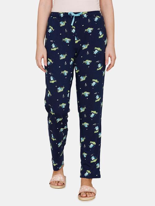 drawstring waist printed pajama - 17982363 - Very Small Image - 1