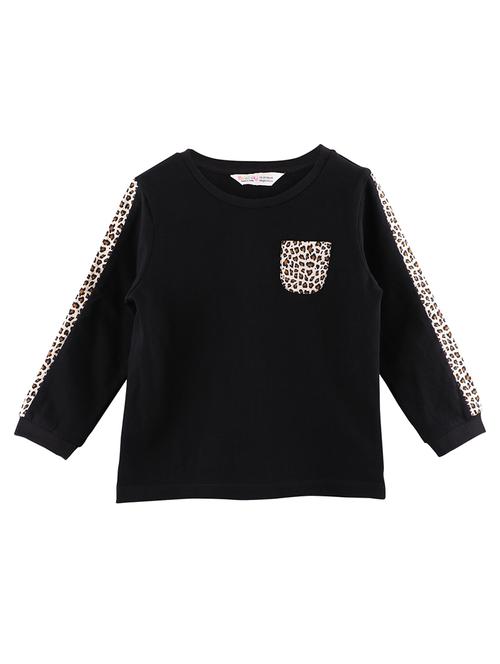 black printed regular tee - 17982376 - Very Small Image - 1