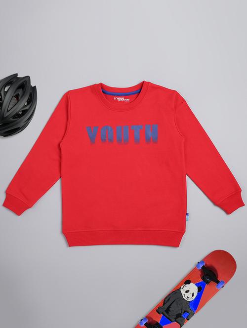 round neck graphic sweatshirt - 17983541 - Very Small Image - 1