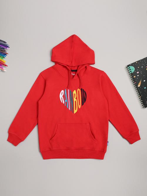 hooded neck graphic sweatshirt - 17983606 - Very Small Image - 1