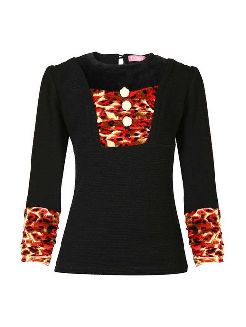 truffles black straight regular tops - 17983664 - Very Small Image - 1