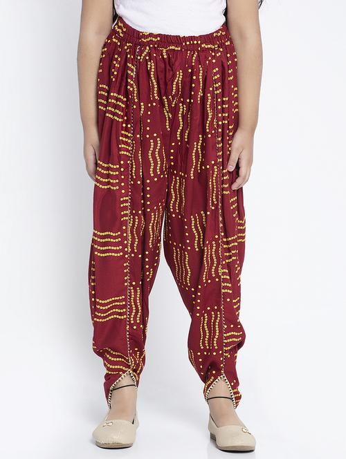 red printed trouser - 17987235 - Very Small Image - 1