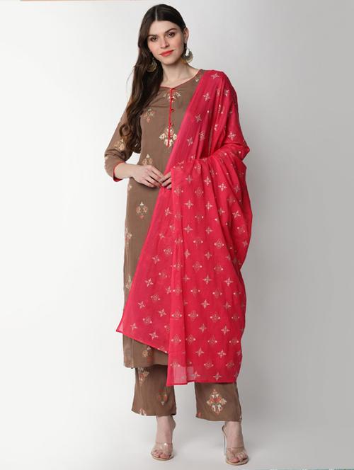 floral print suit set - 17987458 - Very Small Image - 1