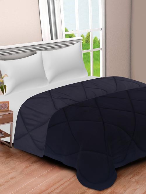 black grey double bed comforter - 17989705 - Very Small Image - 1