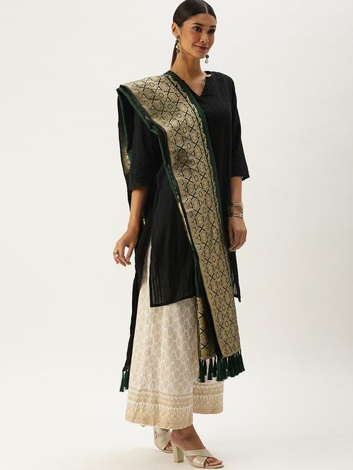 jacquard woven dupatta - 17995445 - Very Small Image - 1