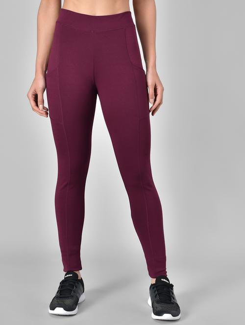 high rise solid tights - 17995475 - Very Small Image - 1