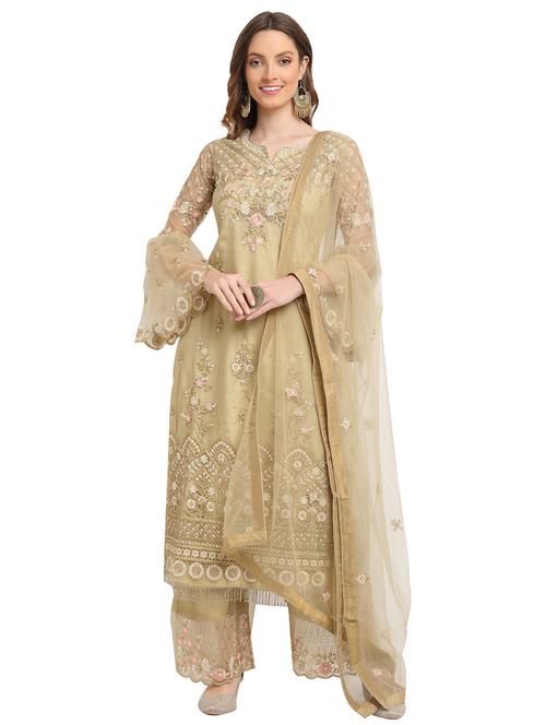 embroidered unstitched suit set - 17995627 - Very Small Image - 1
