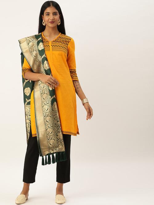 jacquard woven dupatta - 17995696 - Very Small Image - 1