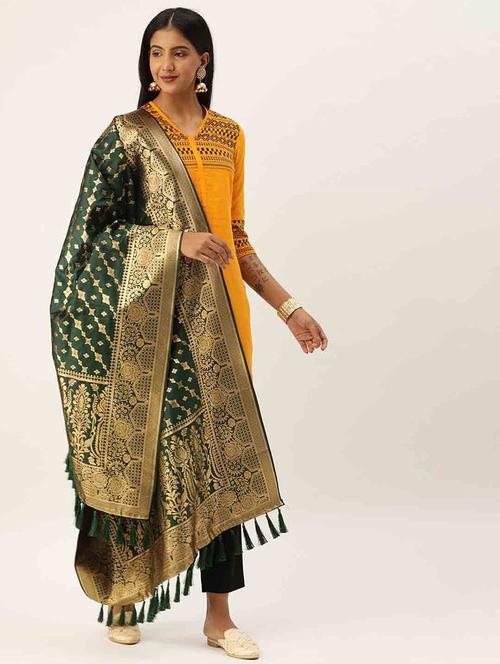 jacquard woven dupatta - 17995723 - Very Small Image - 1