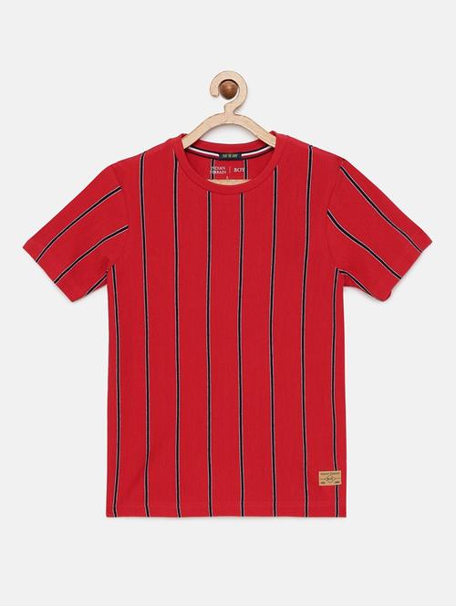 stripe printed t-shirt - 17996306 - Very Small Image - 1