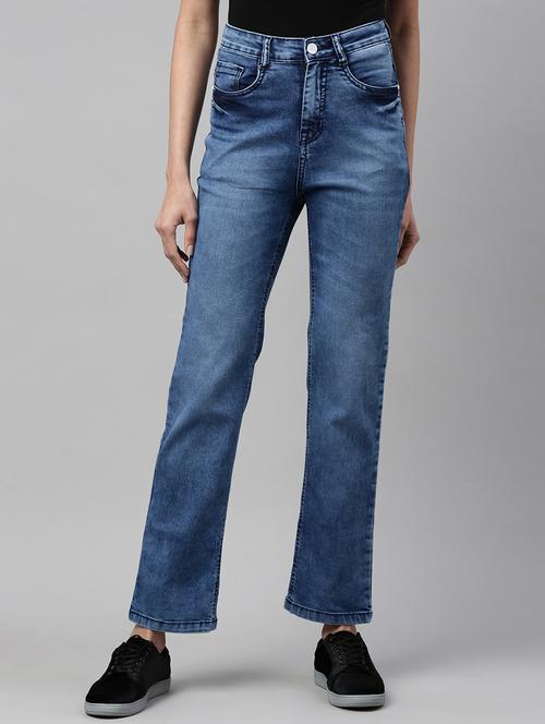 stone washed denim jean - 17997800 - Very Small Image - 1