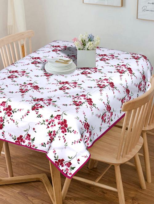 indhome life heavy thick cotton canvas 200 tc printed 6 seater table cloth cover (60 inch * 90 inch) - 17997939 - Very Small Image - 1