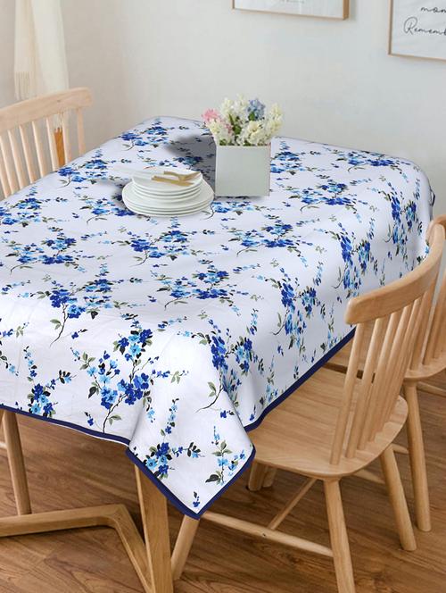 indhome life heavy thick cotton canvas 200 tc printed 6 seater table cloth cover (60 inch * 90 inch) - 17997940 - Very Small Image - 1