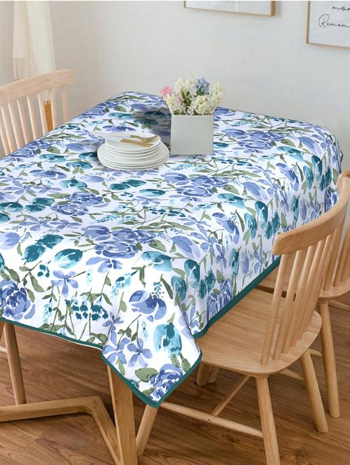 indhome life heavy thick cotton canvas 200 tc printed 6 seater table cloth cover (60 inch * 90 inch) - 17997943 - Very Small Image - 1