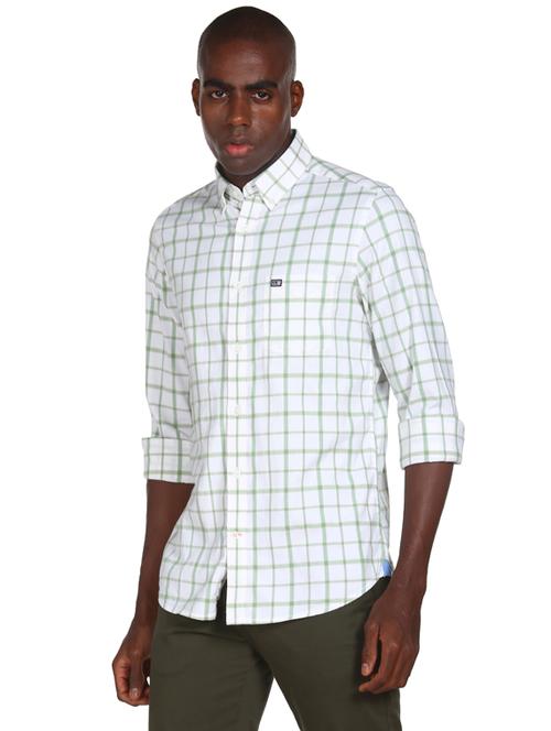mens checks casual shirt - 17999059 - Very Small Image - 1