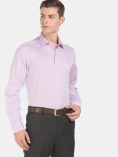 pink self design formal shirt - 17999480 - Very Small Image - 1