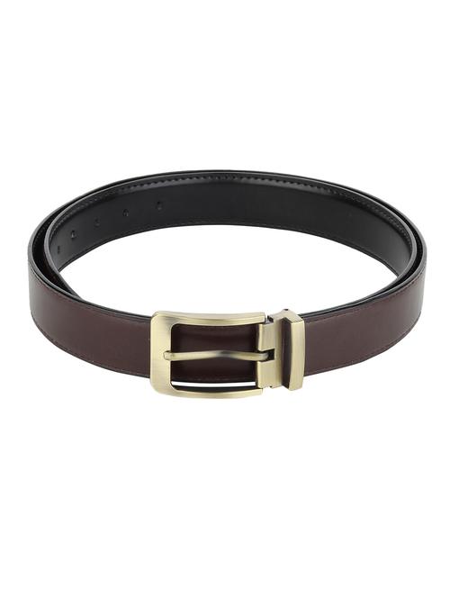 brown leatherette belt - 18000051 - Very Small Image - 1