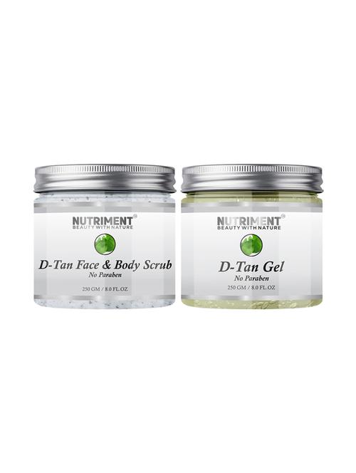 nutriment de-tan gel & scrub, 250gram each, (pack of 2) - 18000733 - Very Small Image - 1
