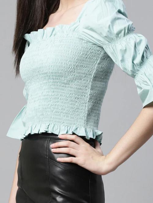 peach cotton top - 18000832 - Very Small Image - 1